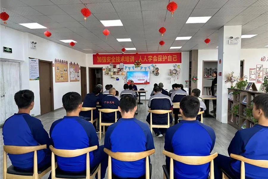 ‘119’ Fire Prevention “Safety Wall” — CHYLASER Home for the Disabled Fire Prevention Activity