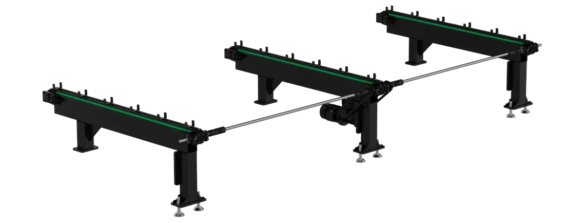 Three-Chuck Semi-Auto Loading
