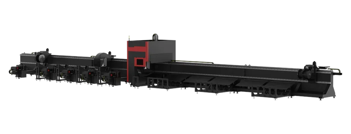 Four Chucks Fiber Tube Cutter